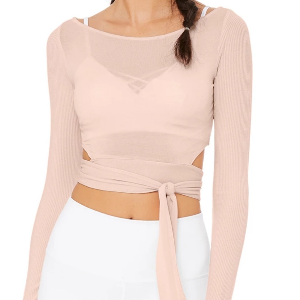 Alo Yoga Barre Long Sleeve, Size Small, NWT